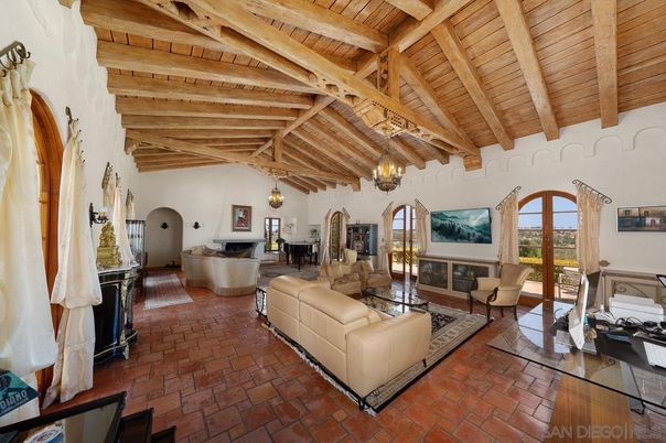 Fireplace, Interior, Living room, Pendant Lights, Wooden Beams, Wooden Ceilings