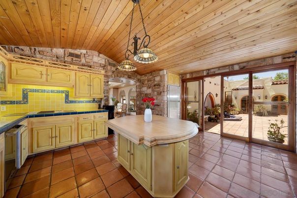 Interior, Kitchen, Pendant Lights, Wooden Ceilings