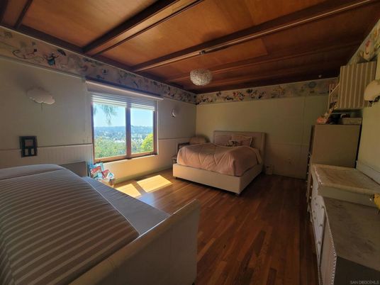 Bedroom, Interior, Wooden Beams, Wooden Ceilings, Wood Texture Flooring
