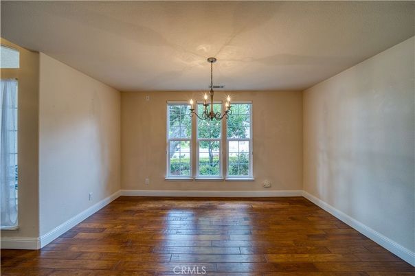 Chandelier, Empty room, Interior, Wood Texture Flooring