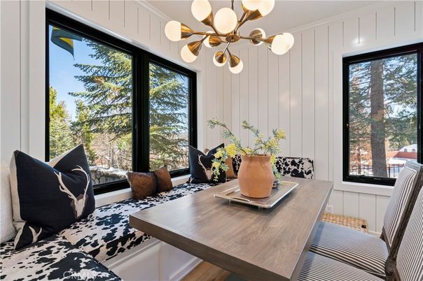 Dining room, Interior, Pendant Lights