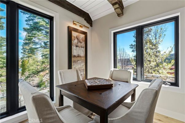 Dining room, Interior, Wood Texture Flooring