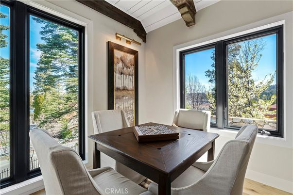 Dining room, Interior, Wood Texture Flooring