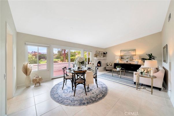 Dining room, Fireplace, Interior, Living room