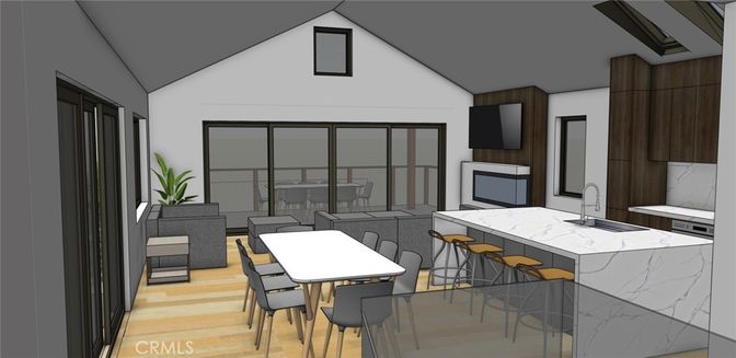 Dining room, Interior, Kitchen, Wood Texture Flooring