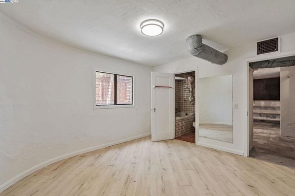 Bathroom, Empty room, Interior, Wood Texture Flooring