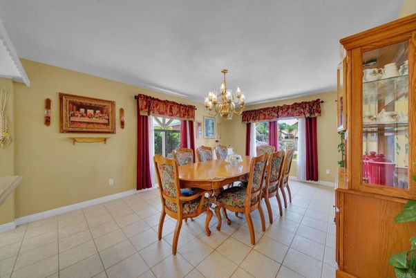 Chandelier, Dining room, Interior