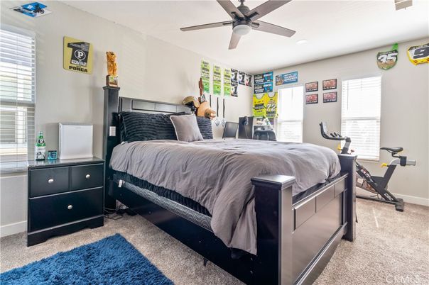 Bedroom, Fitness Equipment, Interior, Recessed Lighting