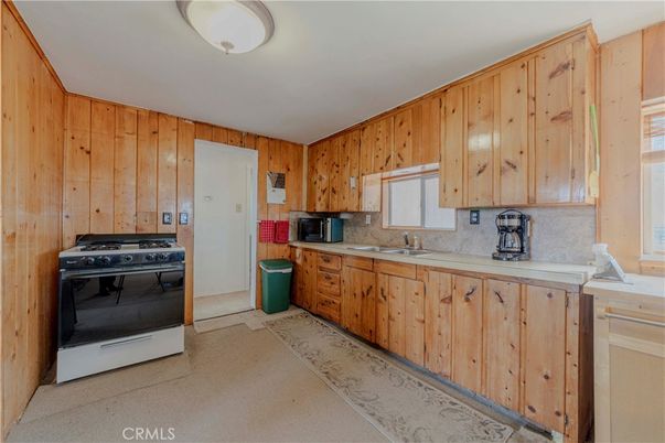 Interior, Kitchen, Wooden Walls