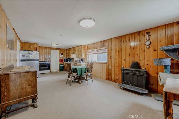 Dining room, Interior, Kitchen, Wooden Walls