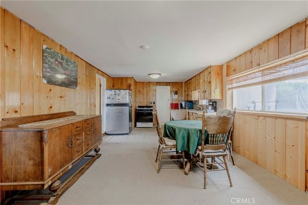 Dining room, Interior, Kitchen, Wooden Walls