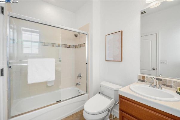 Bathroom, Glass Shower, Interior, Tile Countertops