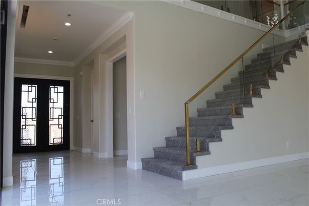 Interior, Marble, Recessed Lighting