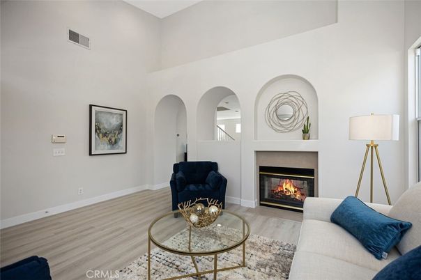 Fireplace, Interior, Living room, Wood Texture Flooring