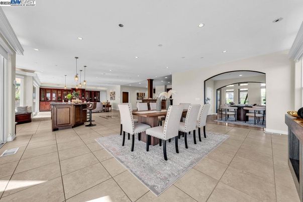 Dining room, Interior, Kitchen, Pendant Lights, Recessed Lighting
