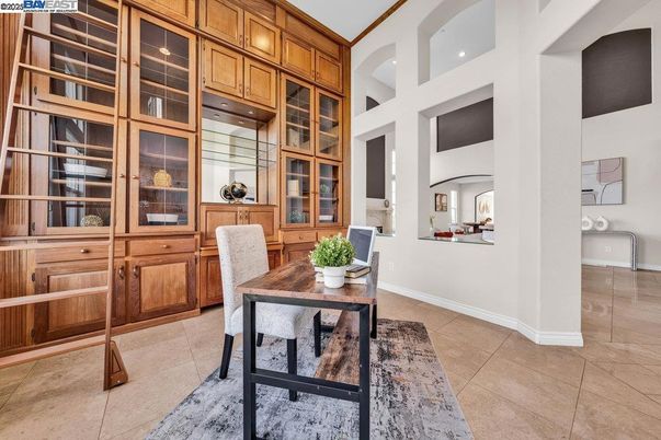 Home Office, Interior, Recessed Lighting