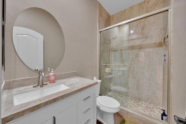 Bathroom, Glass Shower, Interior