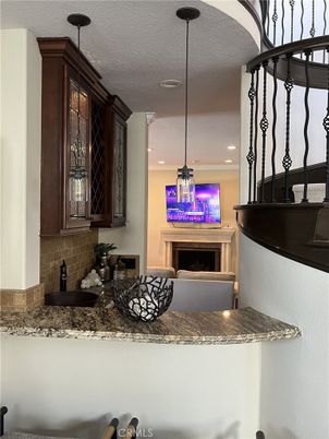 Fireplace, Interior, Pendant Lights, Recessed Lighting