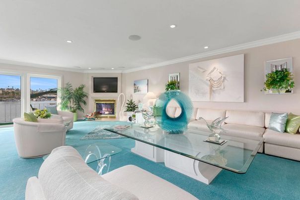 Fireplace, Interior, Living room, Recessed Lighting