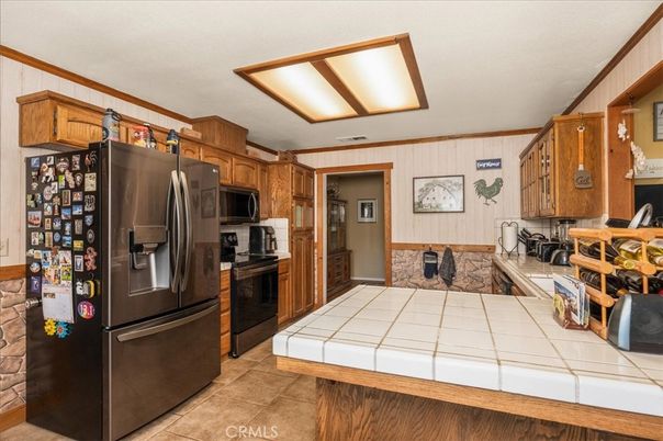 Interior, Kitchen, Tile Countertops