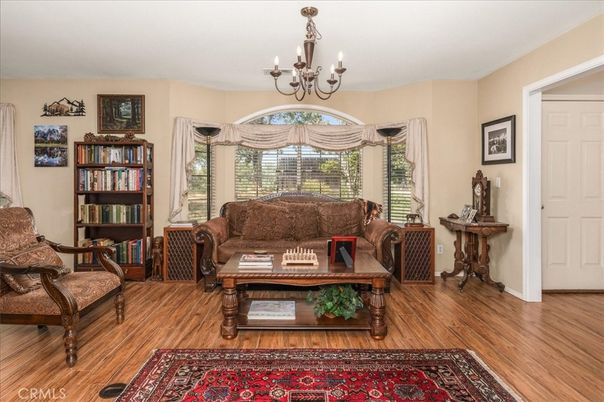 Chandelier, Interior, Wood Texture Flooring