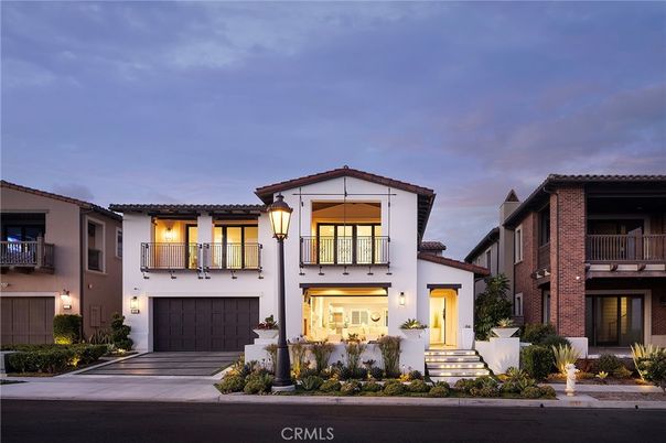 Attached, Exterior, Facade, Brick Facade, Spanish Mediterranean