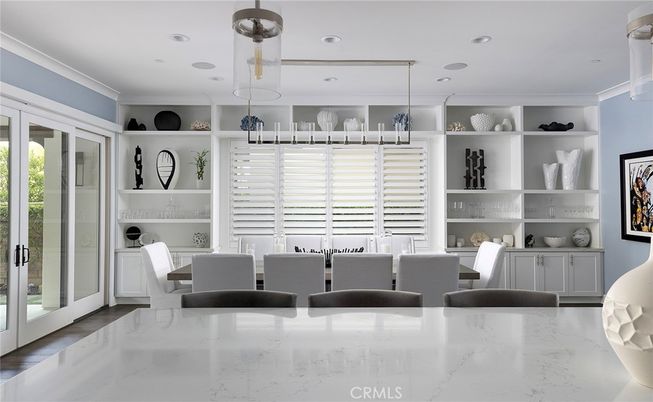 Dining room, Interior, Pendant Lights, Recessed Lighting