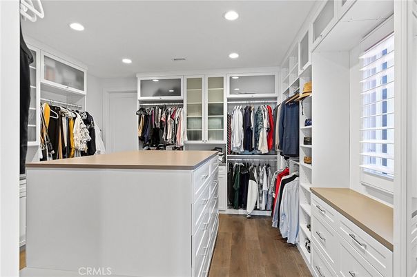 Interior, Recessed Lighting, Walk-in Closets, Wood Texture Flooring