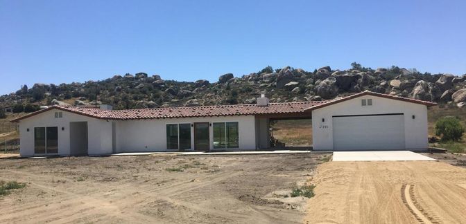 Attached, Backyard, Exterior, Facade, Spanish Mediterranean