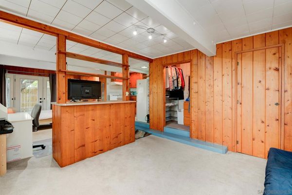 Interior, Recessed Lighting, Wooden Walls