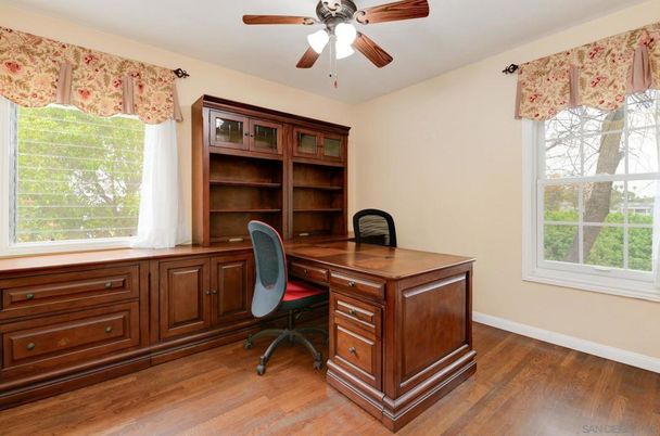 Home Office, Interior, Wood Texture Flooring