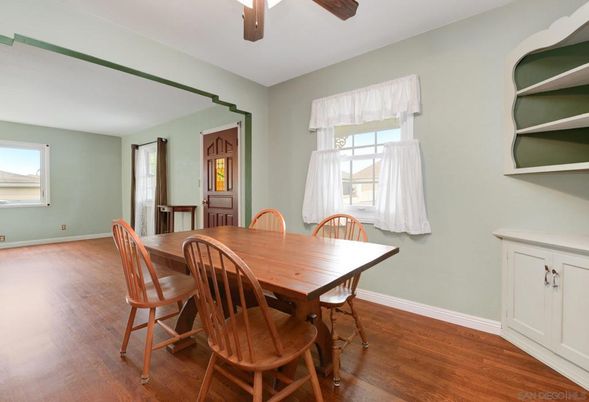 Dining room, Interior, Wood Texture Flooring