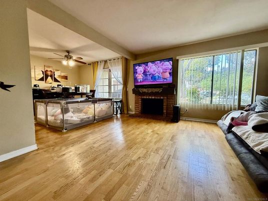 Fireplace, Interior, Living room, Wood Texture Flooring