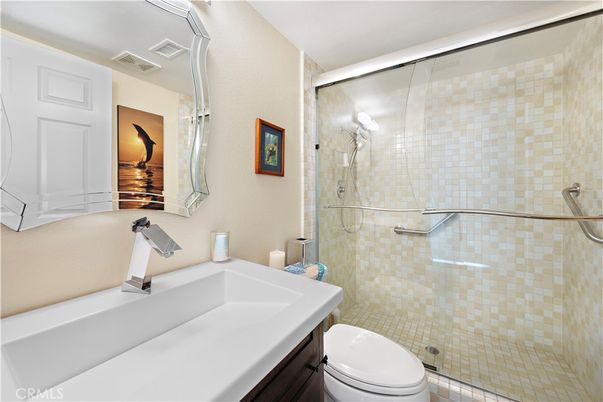 Bathroom, Glass Shower, Interior