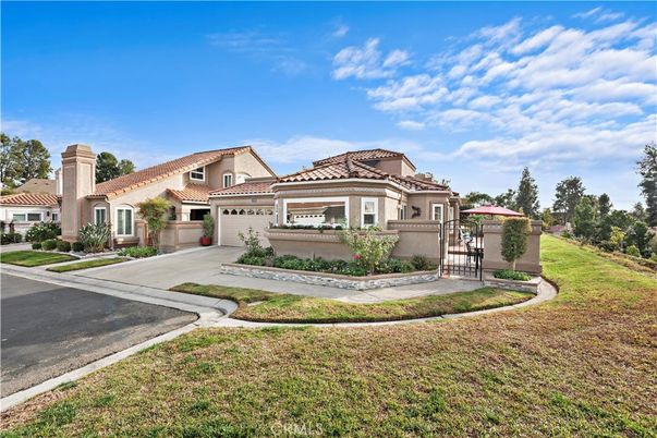 Attached, Backyard, Exterior, Facade, Mediterranean