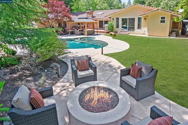 Exterior, Pool, Solar Panels