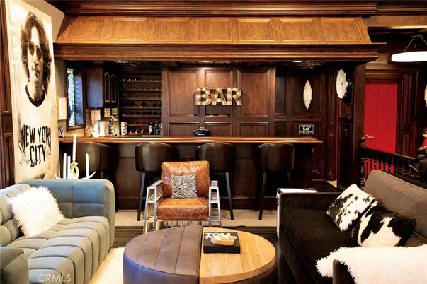 Interior, Living room, Wooden Walls