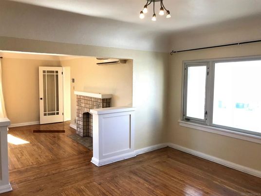 Empty room, Fireplace, Interior, Wood Texture Flooring