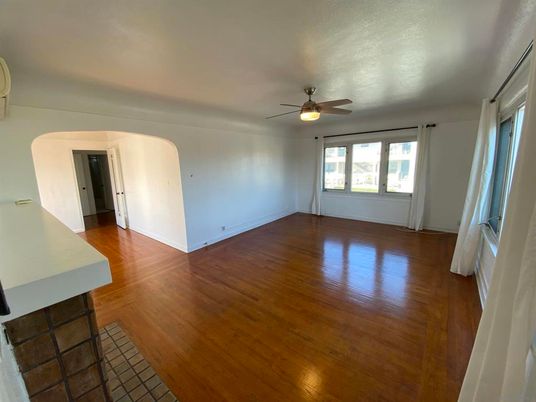 Empty room, Interior, Wood Texture Flooring
