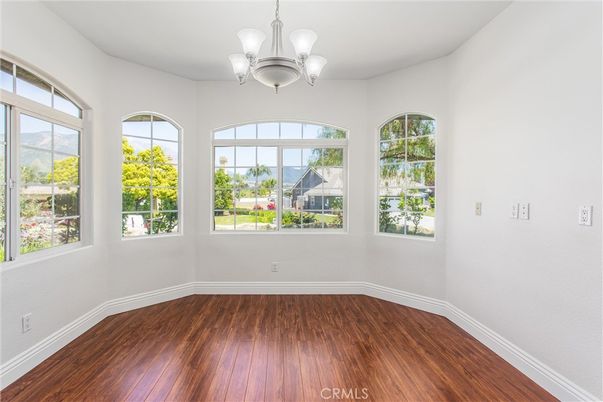 Chandelier, Empty room, Interior, Wood Texture Flooring