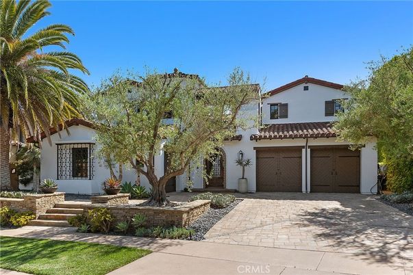 Attached, Exterior, Facade, Spanish Mediterranean