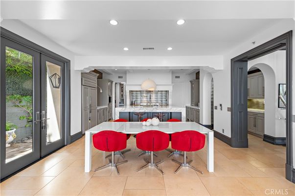 Dining room, Interior, Kitchen, Pendant Lights, Recessed Lighting