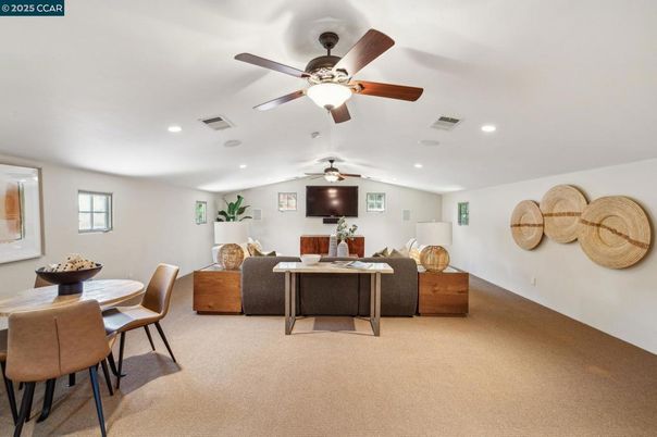 Home Office, Interior, Recessed Lighting