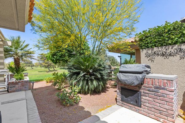 Backyard, Exterior, Fireplace
