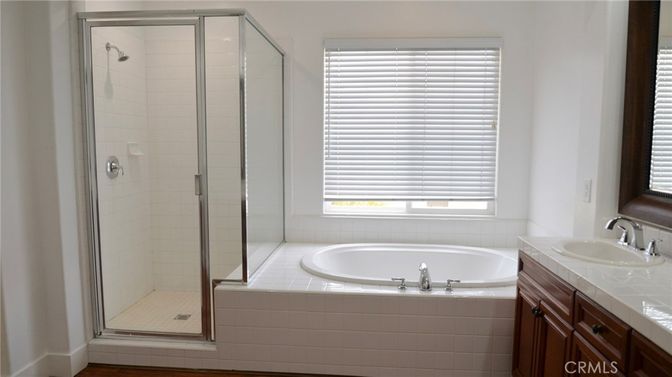 Bathroom, Glass Shower, Interior, Tile Countertops