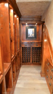 Interior, Recessed Lighting, Wine Storage, Wood Texture Flooring