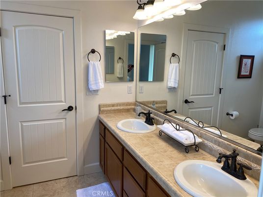 Bathroom, Dual Sink Vanities, Interior, Tile Countertops