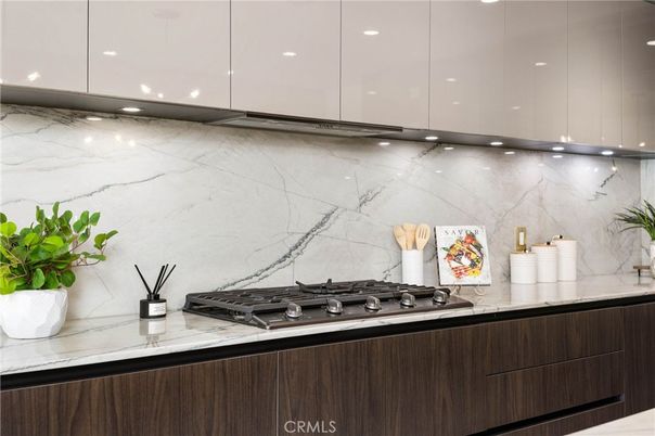 Interior, Kitchen, Marble Walls