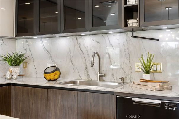 Interior, Kitchen, Marble Walls