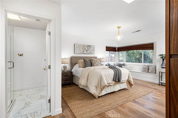 Bedroom, Interior, Marble, Wood Texture Flooring